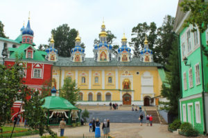 Pskov and Pechory City Russia