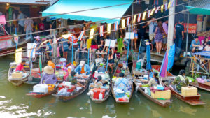 The floating markets