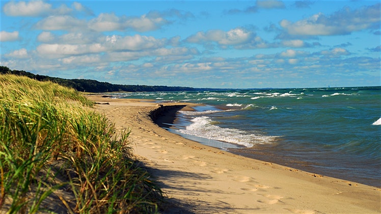 Lake Michigan's Golden Coast USA