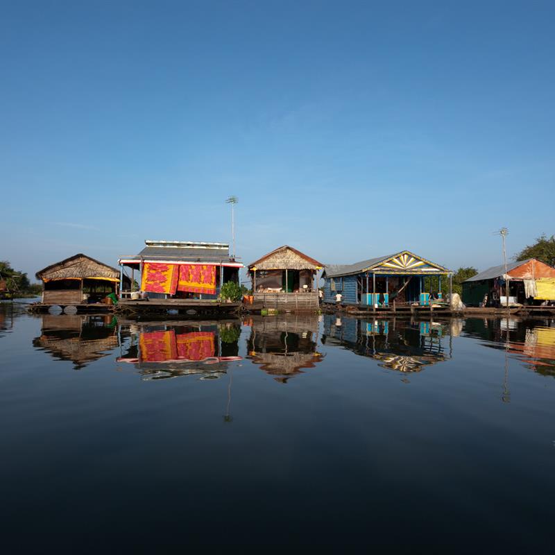 Wonderful Tourist Spot - Tonle Sap Cambodia