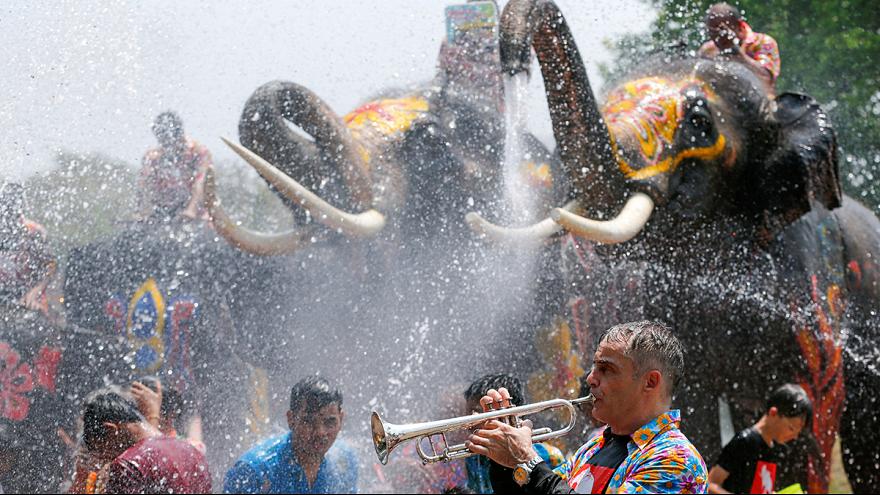 Water Festival or Songkran