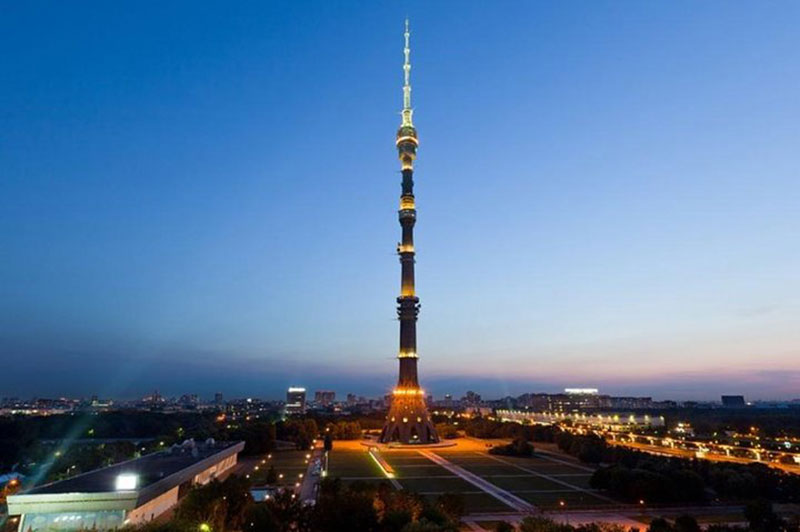 OSTANKINO-TELEVISION-TOWER,RUSSIA