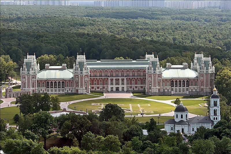 TSARITSYNO MUSEUM-RESERVE,RUSSIA