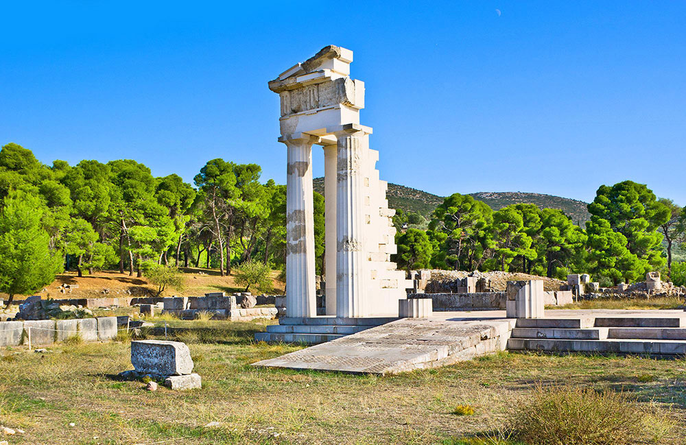 Tempel des Asklepios in Epidaurus