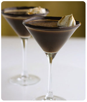 Spiced chocolate martini